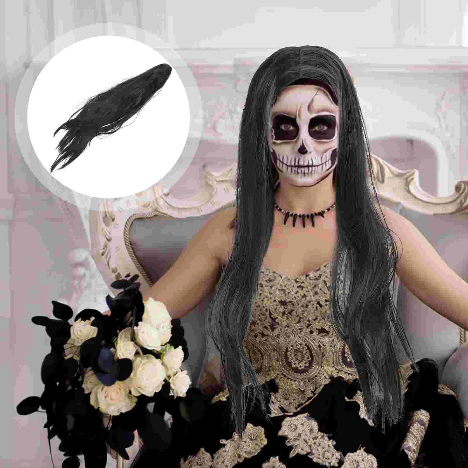 Black White Impermanence Halloween Synthetic Ghost Women's Wigs Long Kids Clothing
Black White Impermanence Halloween Synthetic Ghost Women's Wigs Long Kids Clothing