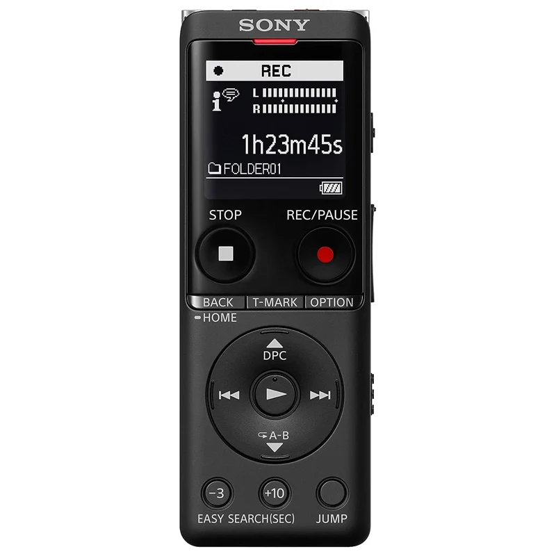 

Цифровой Диктофон Sony ICD-UX570, ICDUX570BLK, USB