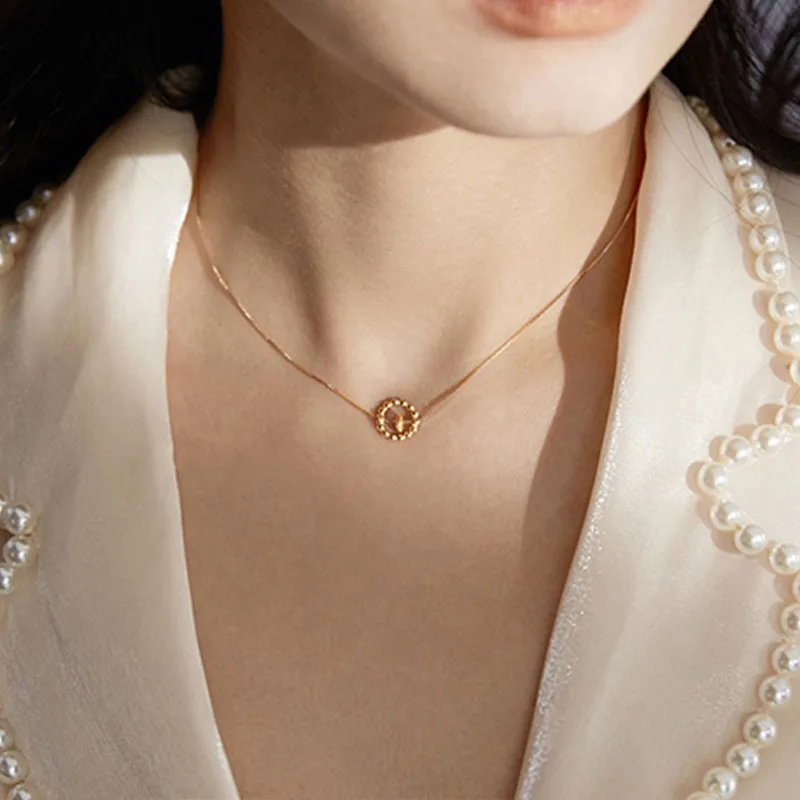 VENTFILLE Silver Color Geometry Necklace for Women Girl Ball Fashion Versatile Good Luck Jewellery Birthday Gift Dropshipping
VENTFILLE Silver Color Geometry Necklace for Women Girl Ball Fashion Versatile Good Luck Jewellery Birthday Gift Dropshipping