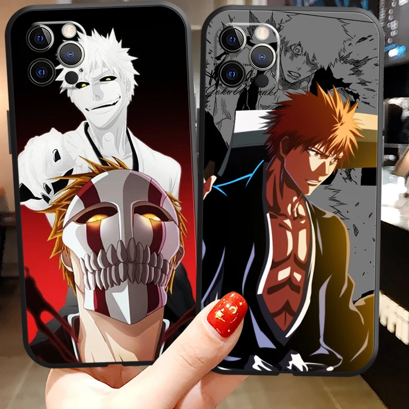 BLEACH Japanese Anime Phone Cases For iPhone 11 12 Pro MAX 6S 7 8 Plus XS MAX 12 13 Mini X XR SE 2020 Coque Back Cover Funda
BLEACH Japanese Anime Phone Cases For iPhone 11 12 Pro MAX 6S 7 8 Plus XS MAX 12 13 Mini X XR SE 2020 Coque Back Cover Funda