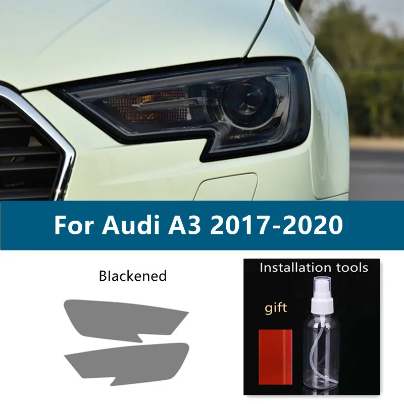 TPU Car Headlight Protector Film Smoke Black Tint Stickers For Audi A3 8V A4 B8 B9 A5 A6 C8 A7 A8 D4 TT E-tron R8 Accessories
TPU Car Headlight Protector Film Smoke Black Tint Stickers For Audi A3 8V A4 B8 B9 A5 A6 C8 A7 A8 D4 TT E-tron R8 Accessories