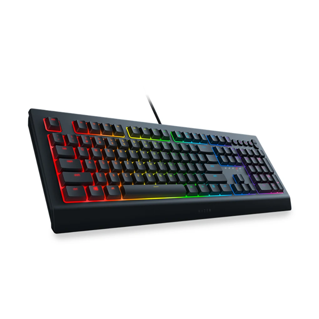 Razer Gaming Keyboard 104 Keys USB Cable Spill-proof Universal 6 Multi-media Key Computer Wired Keypad Backlit
Razer Gaming Keyboard 104 Keys USB Cable Spill-proof Universal 6 Multi-media Key Computer Wired Keypad Backlit