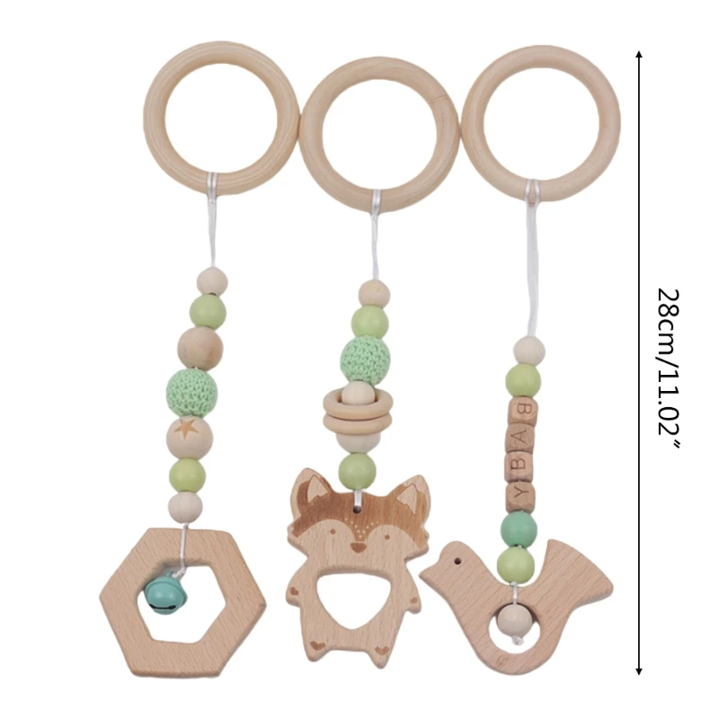 Baby Frame Stroller Hanging Pendants Baby Play Gym Toy Set Wooden Hanging Toy Cultivate Your Baby's Imagination
Baby Frame Stroller Hanging Pendants Baby Play Gym Toy Set Wooden Hanging Toy Cultivate Your Baby's Imagination