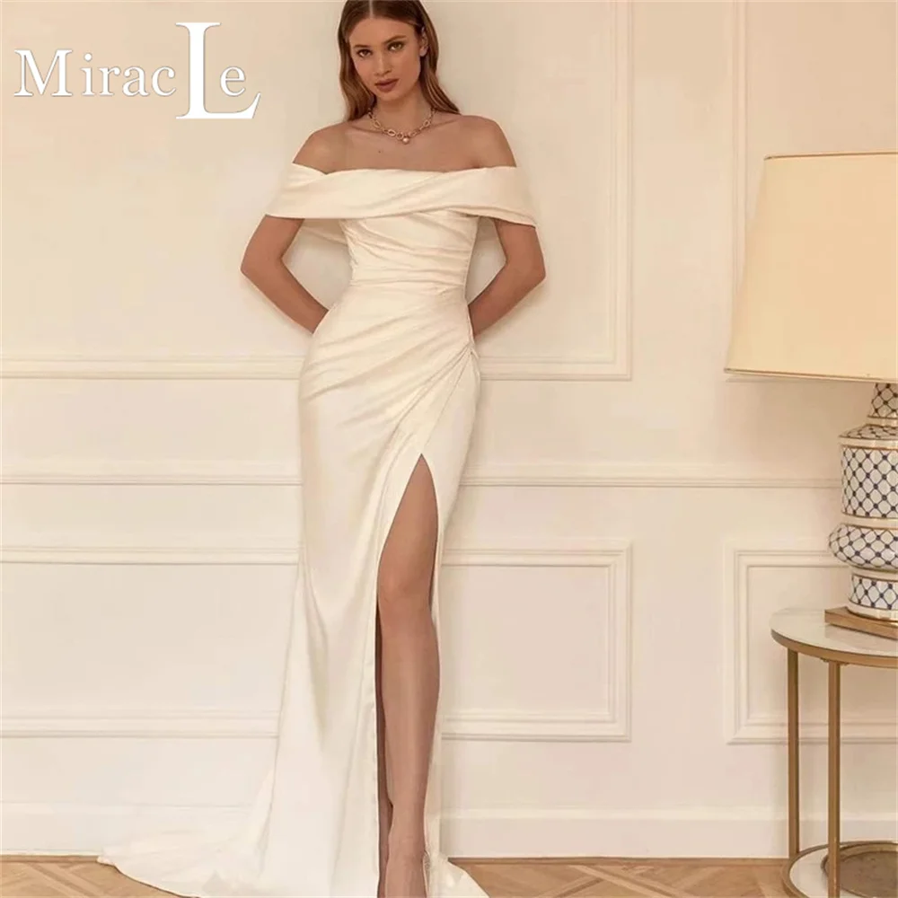 Elegant Off The Shoulder Wedding Dresses For Women A Line Side Split Wedding Gown For Bride Backless 2022 Vestidos De Novia
Elegant Off The Shoulder Wedding Dresses For Women A Line Side Split Wedding Gown For Bride Backless 2022 Vestidos De Novia