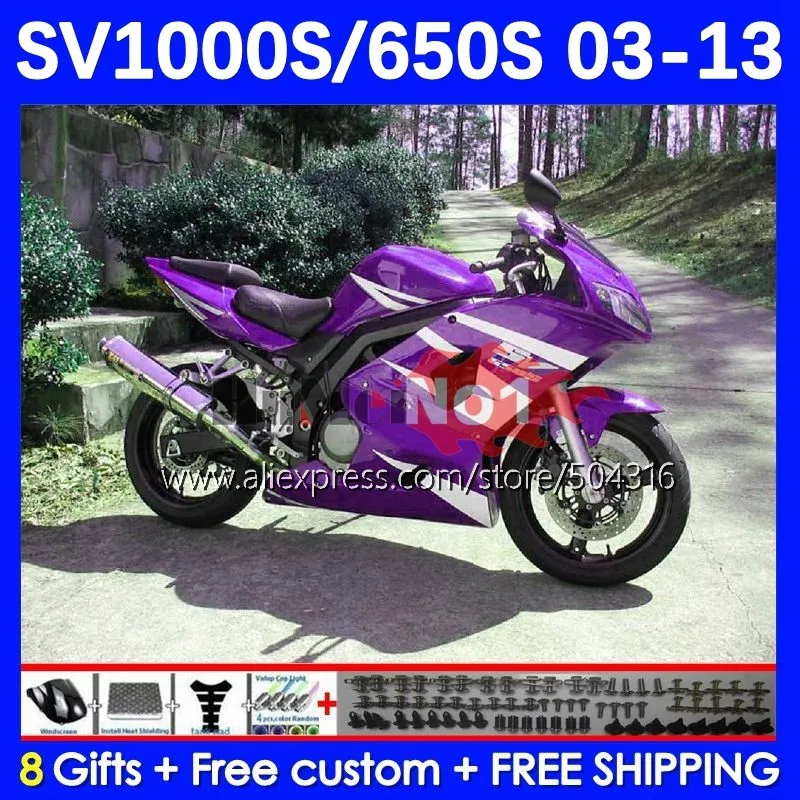 SV1000S For SUZUKI SV650S SV650 SV1000 S 26MC.111 SV 650S 1000S 03 04 05 06 07 08 2009 2010 2011 2012 2013 Fairings gloss purple
SV1000S For SUZUKI SV650S SV650 SV1000 S 26MC.111 SV 650S 1000S 03 04 05 06 07 08 2009 2010 2011 2012 2013 Fairings gloss purple