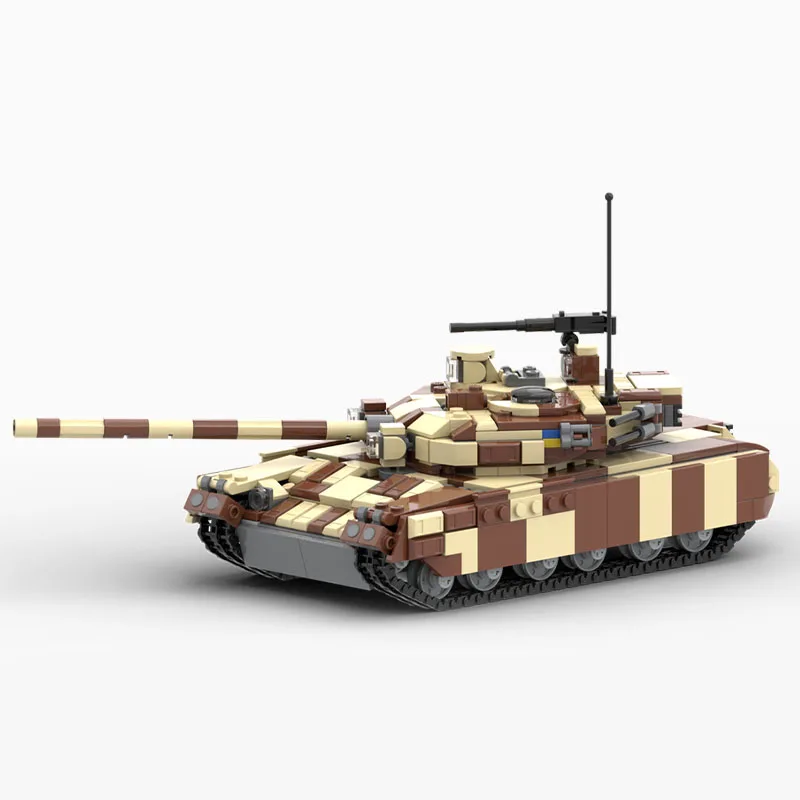 NEW 842PCS WW2 Military MOC T-84 M main battle tanks Model DIY creative ideas high-tech ChildToy birthdayGift Armored Car Blocks
NEW 842PCS WW2 Military MOC T-84 M main battle tanks Model DIY creative ideas high-tech ChildToy birthdayGift Armored Car Blocks