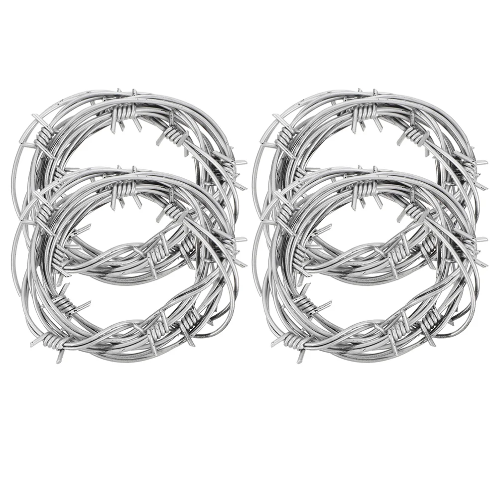 4pcs Simulation Barbed Wires Artificial Barbed Wires Haunted House Layout Scene Wire Photo
4pcs Simulation Barbed Wires Artificial Barbed Wires Haunted House Layout Scene Wire Photo