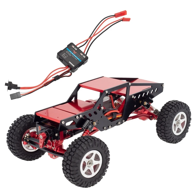Рама шасси с сервоприводом ES08MA II и двигателем 40A ESC 050 для Axial SCX24 1:24 RC Crawler, 1/24
Рама шасси с сервоприводом ES08MA II и двигателем 40A ESC 050 для Axial SCX24 1:24 RC Crawler, 1/24