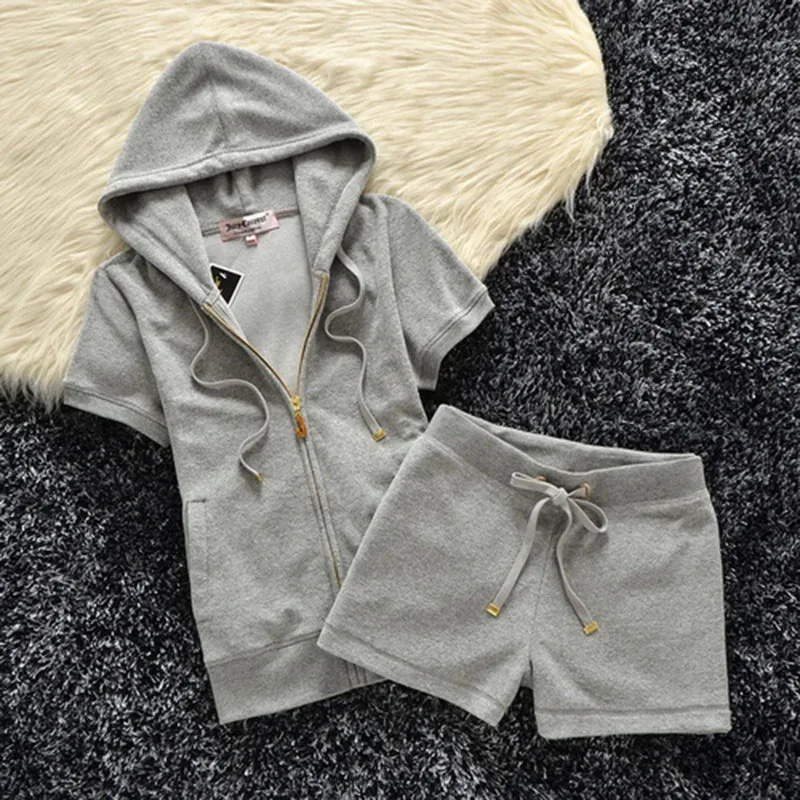 2022 Summer Women Shorts 2 Two Piece Set Outfits Short Sleeve Hooded Tops Tshirt Shorts Bodycon Tracksuit Sport Soft Fabri S-2XL
2022 Summer Women Shorts 2 Two Piece Set Outfits Short Sleeve Hooded Tops Tshirt Shorts Bodycon Tracksuit Sport Soft Fabri S-2XL