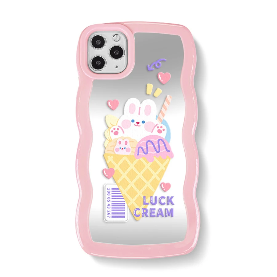 Wave Border Painted Cartoon Mirror Back Panel Phone Case For Iphone 13 12 14 11 Pro Max X Xr Xs Max 7 8 Plus Se 2020 Fundas
Wave Border Painted Cartoon Mirror Back Panel Phone Case For Iphone 13 12 14 11 Pro Max X Xr Xs Max 7 8 Plus Se 2020 Fundas