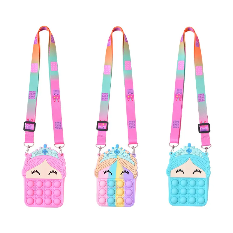 Fashion Crown Princess Bags Pop Fidget Toys Kids Girls Pencil Cases Simple Dimple Sensory Figet Toy Bolso Antistress New Gift
Fashion Crown Princess Bags Pop Fidget Toys Kids Girls Pencil Cases Simple Dimple Sensory Figet Toy Bolso Antistress New Gift