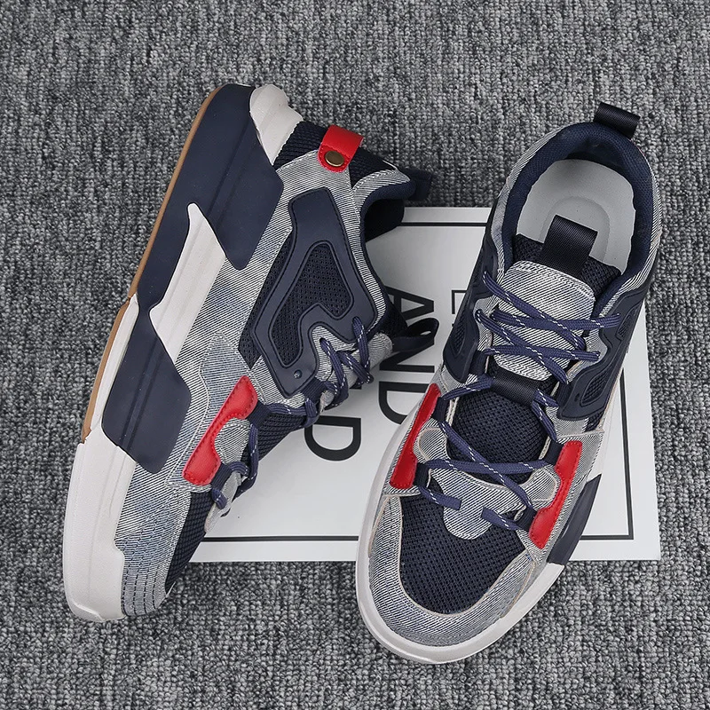 New Summer Leisure Mens Casual Shoes Lace Up Men's Shoes Ins Trend Mesh Board Shoes Student Korean Sports Shoes
New Summer Leisure Mens Casual Shoes Lace Up Men's Shoes Ins Trend Mesh Board Shoes Student Korean Sports Shoes