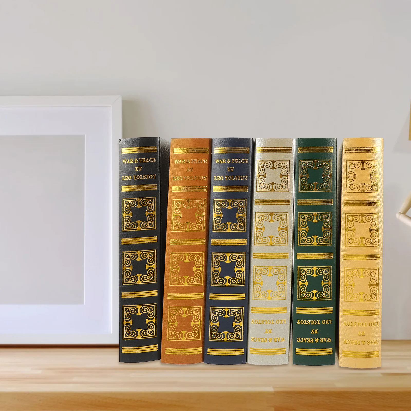 6 Pcs Book Stand Simulation Model Fake Adornment Display Prop Household Decorative Coated Paper Artificial Ornament
6 Pcs Book Stand Simulation Model Fake Adornment Display Prop Household Decorative Coated Paper Artificial Ornament
