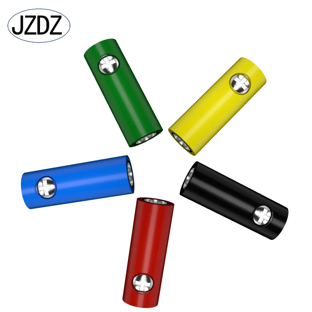 JZDZ 10pcs 4mm Banana Plug Female Banana Socket Test Plug Terminal Electrical Connector 10050
JZDZ 10pcs 4mm Banana Plug Female Banana Socket Test Plug Terminal Electrical Connector 10050