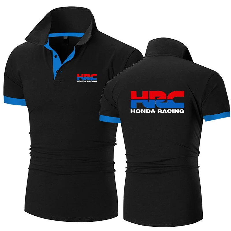 HRC Honda Racing Men's New Summer Printing Solid Color Polo Shirt Comfortable Short Sleeve Cotton Harajuku Casual Sport Top
HRC Honda Racing Men's New Summer Printing Solid Color Polo Shirt Comfortable Short Sleeve Cotton Harajuku Casual Sport Top