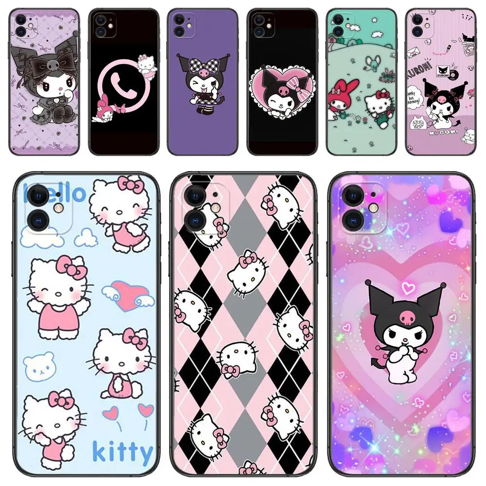 Cute Sanrio Hello Kitty Cinnamoroll kuromi Melody Phone Case For iPhone 14 13 12 11 Pro Max Mini XR XS 8 7 Soft Protective Cover
Cute Sanrio Hello Kitty Cinnamoroll kuromi Melody Phone Case For iPhone 14 13 12 11 Pro Max Mini XR XS 8 7 Soft Protective Cover