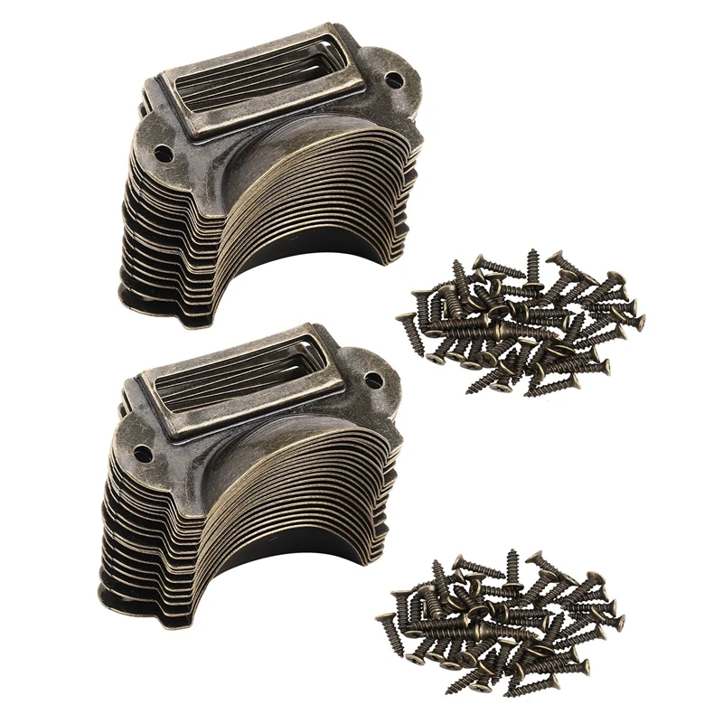 40PCS File Name Card File Cabinet Handles Label Holder Antique Bronze Drawer Label Pull Cabinet Frame Handle File Name
40PCS File Name Card File Cabinet Handles Label Holder Antique Bronze Drawer Label Pull Cabinet Frame Handle File Name