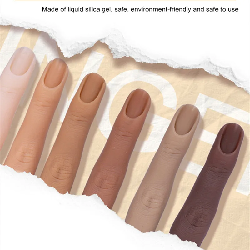 Nail Art Training Hand False Finger Natural Nail Tips Manicure Wholesale Practice Model Nail Display Silicone Finger Makeup Tool
Nail Art Training Hand False Finger Natural Nail Tips Manicure Wholesale Practice Model Nail Display Silicone Finger Makeup Tool