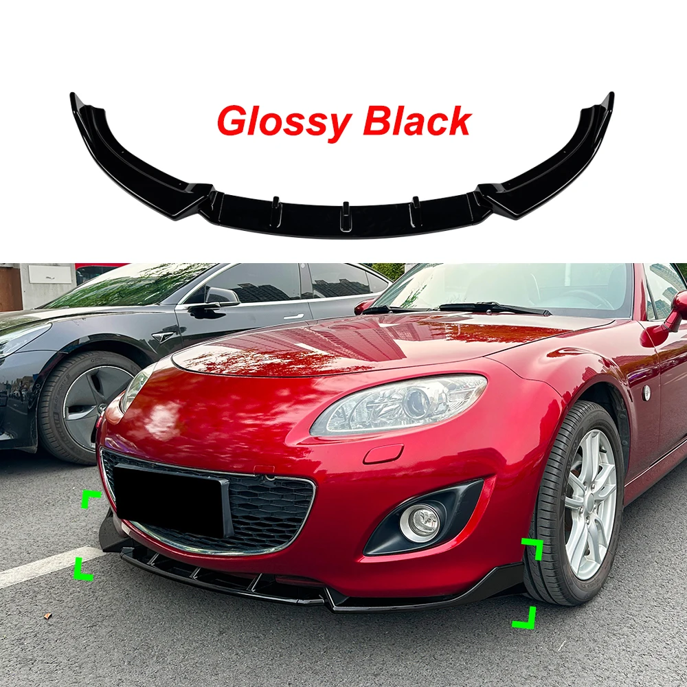 Для Mazda MX-5 Miata NC 2009-2015 поздний этап передний спойлер для губ передняя лопата защита бампера внешняя модификация комплект кузова автомобиля
Для Mazda MX-5 Miata NC 2009-2015 поздний этап передний спойлер для губ передняя лопата защита бампера внешняя модификация комплект кузова автомобиля