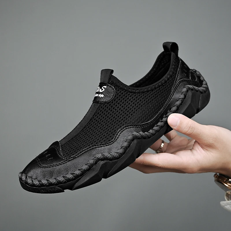 2022 Newly Men's Summer Loafers Shoes Breathable Soft Man Casual Slip-on Cutout Shoes Mesh Summer Loafers Big Size 48
2022 Newly Men's Summer Loafers Shoes Breathable Soft Man Casual Slip-on Cutout Shoes Mesh Summer Loafers Big Size 48