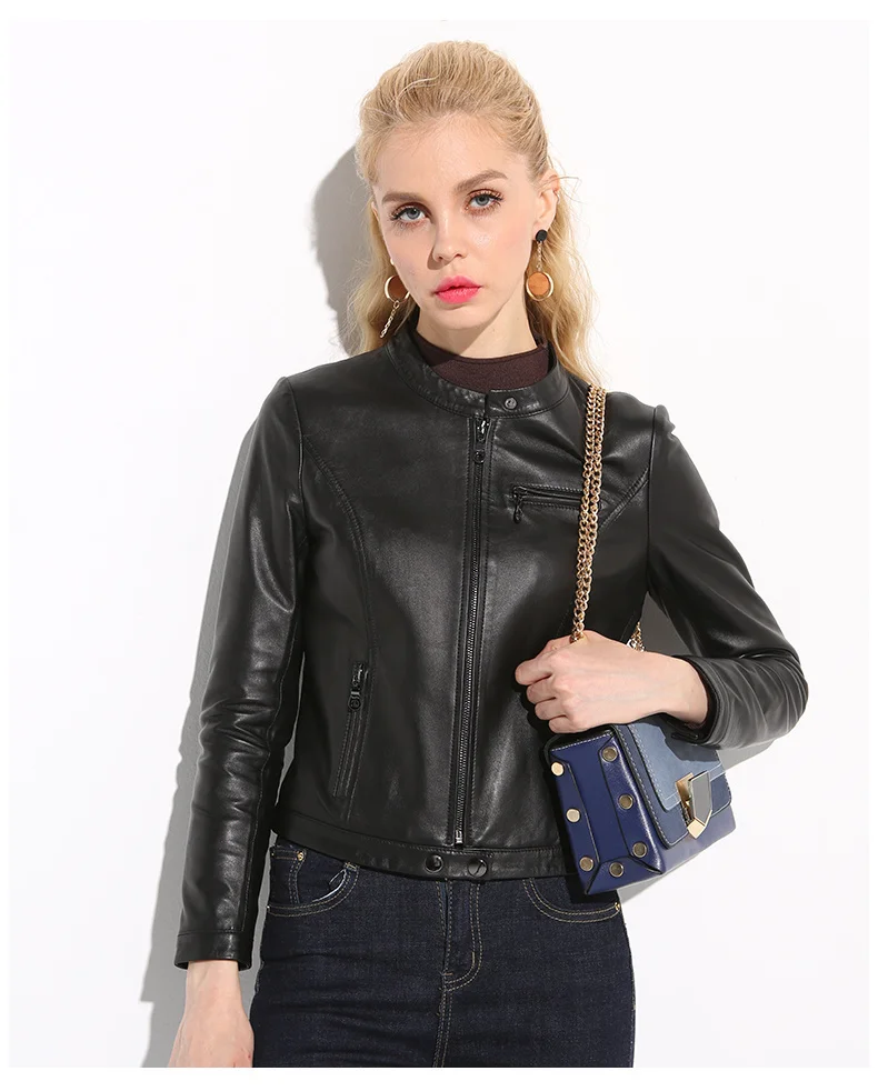 2023Leather jacket,Genuine Leather Jacket Women Winter Autumn Jacket Female Vintage Streetwear Motorcycle Real Sheepskin Coat Y-
2023Leather jacket,Genuine Leather Jacket Women Winter Autumn Jacket Female Vintage Streetwear Motorcycle Real Sheepskin Coat Y-