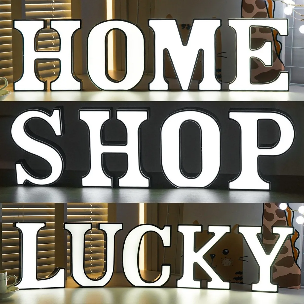 18CM DIY LED Letter Lights Luminous 26 English Alphabet Night Light Lamp Home Decor Birthday Party Wedding Christmas Decoration
18CM DIY LED Letter Lights Luminous 26 English Alphabet Night Light Lamp Home Decor Birthday Party Wedding Christmas Decoration