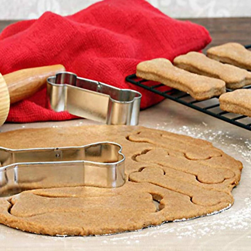 1Pcs Dog Bone Cookie Cutter Mold 3D Sugar Craft Pastry Biscuit Fondant Cake Baking Mould DIY Decorating Tools
1Pcs Dog Bone Cookie Cutter Mold 3D Sugar Craft Pastry Biscuit Fondant Cake Baking Mould DIY Decorating Tools