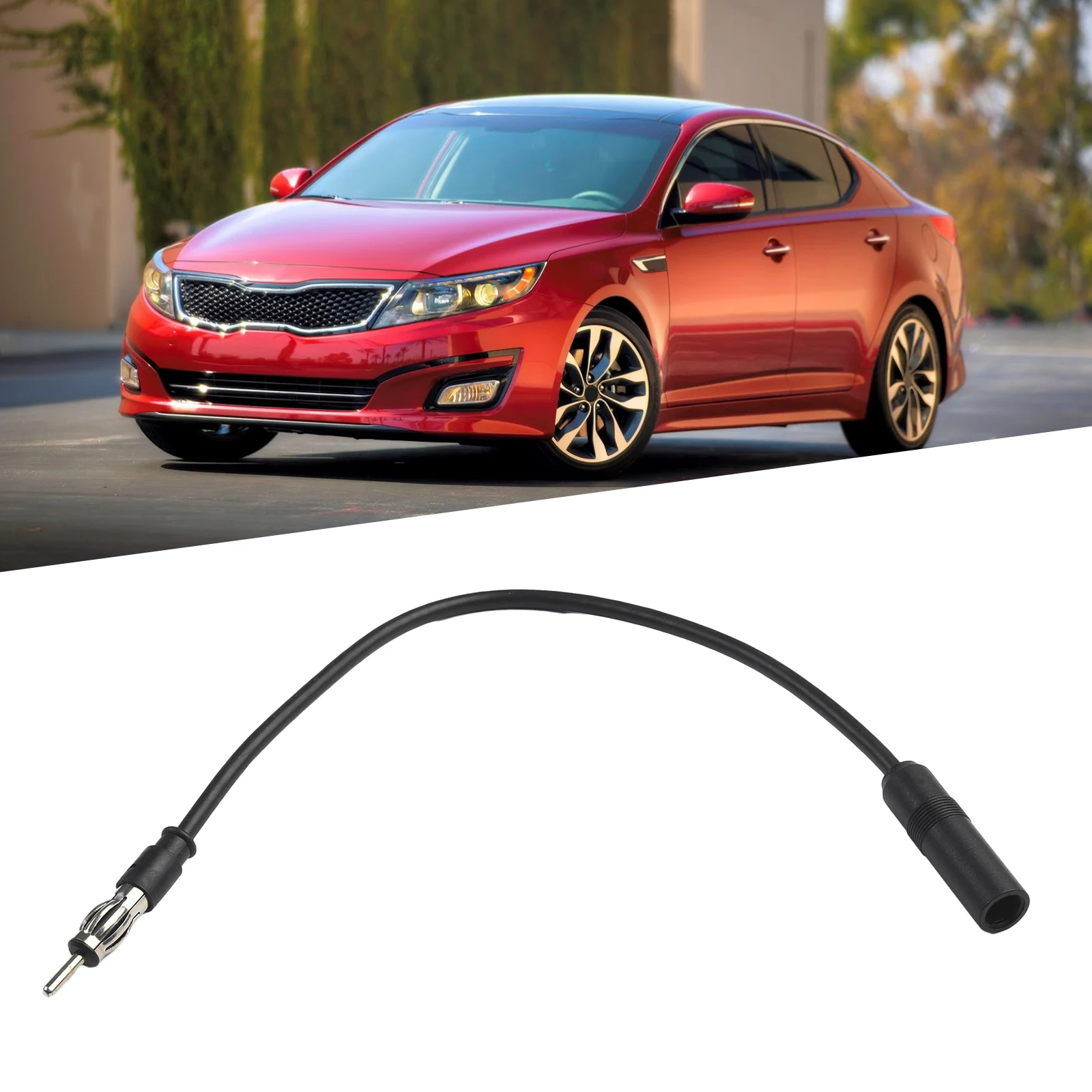 1pc New FM Radio Antenna Extension Cable Cord Portable Accessory Fits For Car Black 30cm Universal Design Plug And Play
1pc New FM Radio Antenna Extension Cable Cord Portable Accessory Fits For Car Black 30cm Universal Design Plug And Play