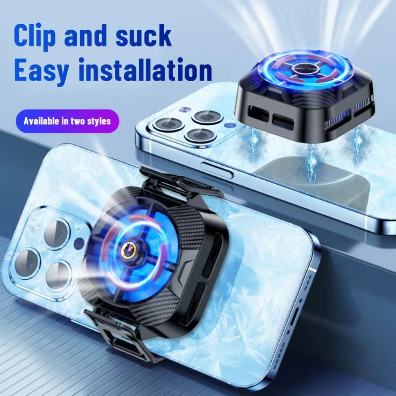 Magnetic Suction Heat Sink For Cellphones For Gamers Portable Cooling Fan Radiator Type-c Semiconductor For Phone Stable 150mah
Magnetic Suction Heat Sink For Cellphones For Gamers Portable Cooling Fan Radiator Type-c Semiconductor For Phone Stable 150mah