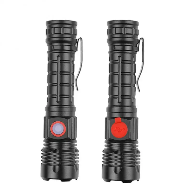 

Torch Xhp50 Waterproof Lantern Led Torch Camping Outdoor Emergency Light Handheld Flashlights Portable Telescopic Zoom
