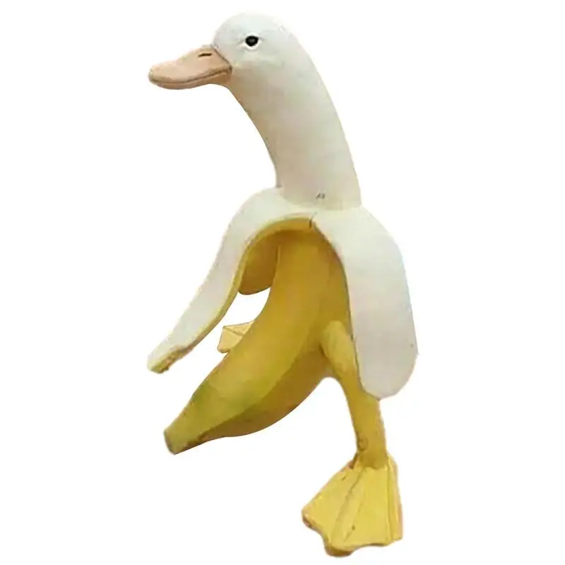 Creative Banana Duck Statue Cute Peeled Banana Duck Figurines Ornaments Garden Decorations Resin Desktop Ornaments
Creative Banana Duck Statue Cute Peeled Banana Duck Figurines Ornaments Garden Decorations Resin Desktop Ornaments