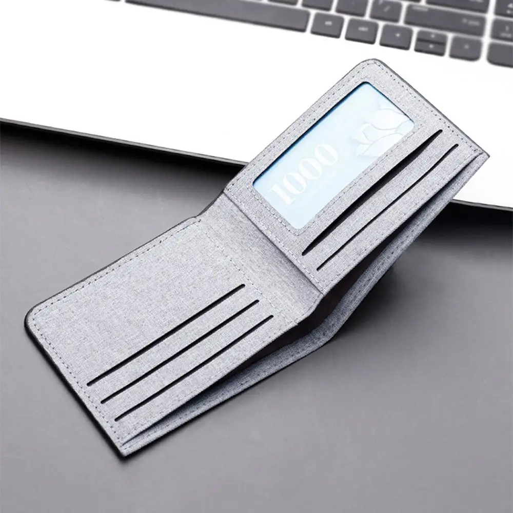 Protable For Male Money Bag Short Credit Card Letter Men Wallets Canvas Card Holder Korean Purse
Protable For Male Money Bag Short Credit Card Letter Men Wallets Canvas Card Holder Korean Purse