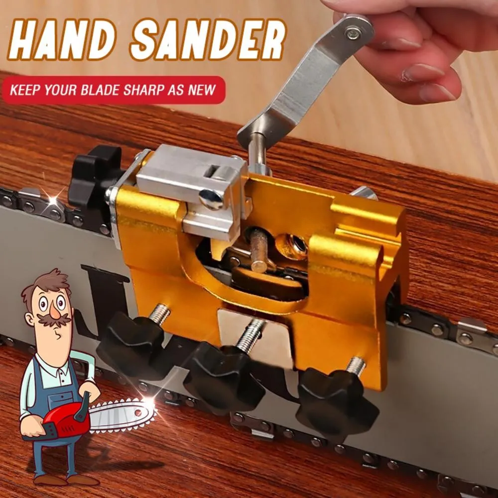 Chainsaw Sharpener Portable Aluminium Chainsaw Sharpening Jig Chain Saw Drill Sharpen Tool Woodworking Grinding Grinding Stone
Chainsaw Sharpener Portable Aluminium Chainsaw Sharpening Jig Chain Saw Drill Sharpen Tool Woodworking Grinding Grinding Stone