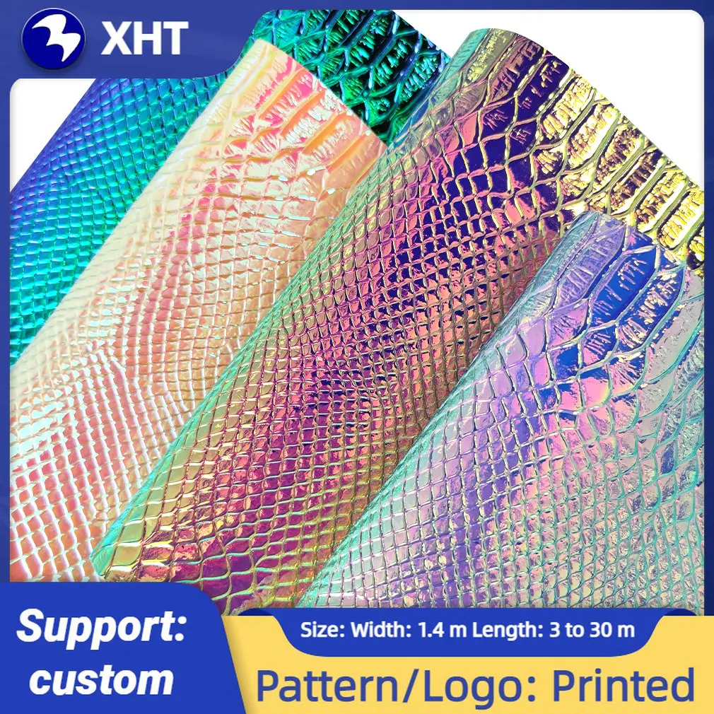 1.37x3m Crocodile Skin Texture Embossed Holographic PU Faux Leather Fabric Sheet Roll for Making Bag/Decoration DIY Accessories
1.37x3m Crocodile Skin Texture Embossed Holographic PU Faux Leather Fabric Sheet Roll for Making Bag/Decoration DIY Accessories