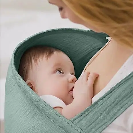 

Organic Cotton Breastfeeding Baby Breathable Clothes Cover Towel Outside Mother Nursing Cloth Newborns Feeding Covers Adjustable
