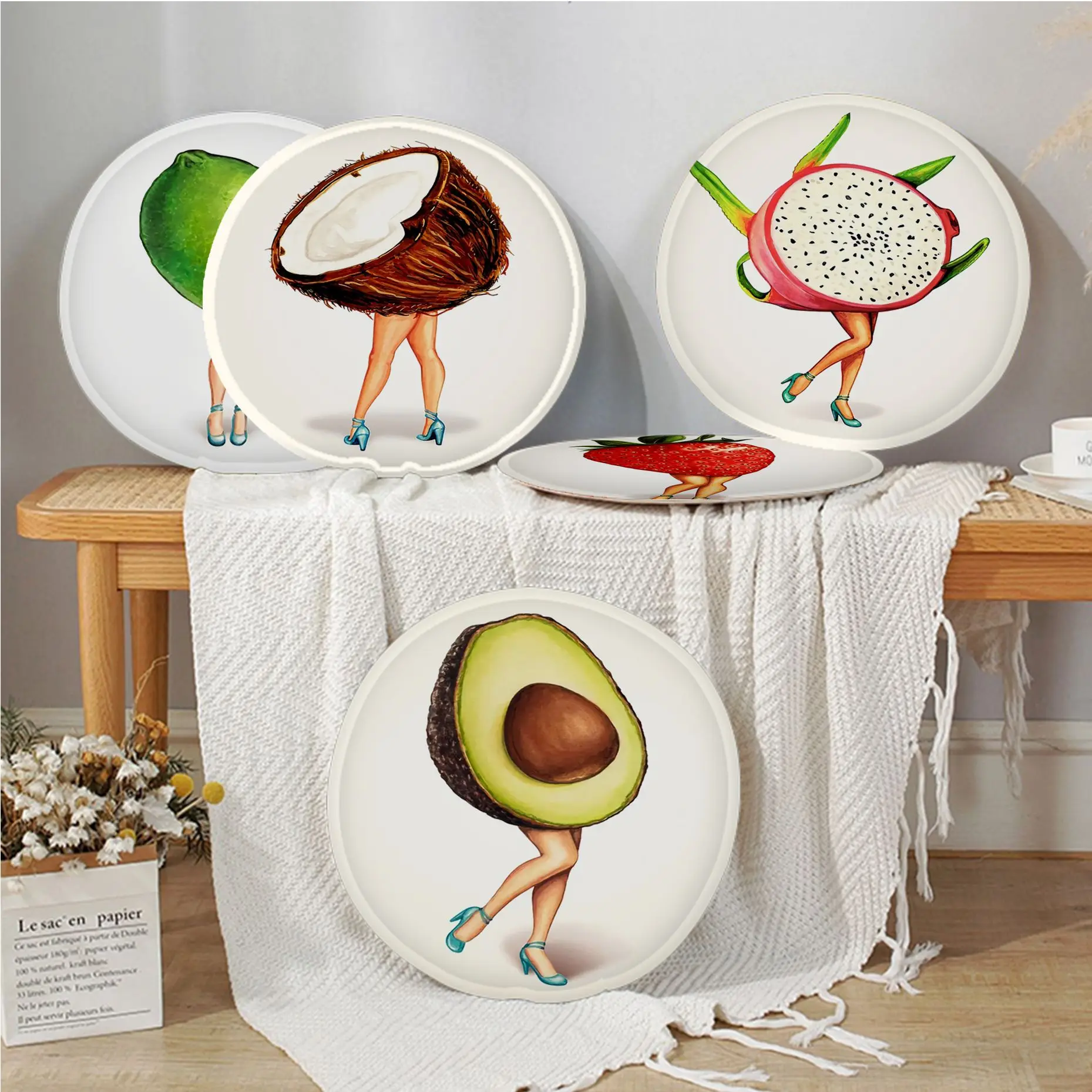 Fruit Round Plush Cushion Home Back Cushion Soft Comfortable 50x50cm Stool Seat Mat
Fruit Round Plush Cushion Home Back Cushion Soft Comfortable 50x50cm Stool Seat Mat
