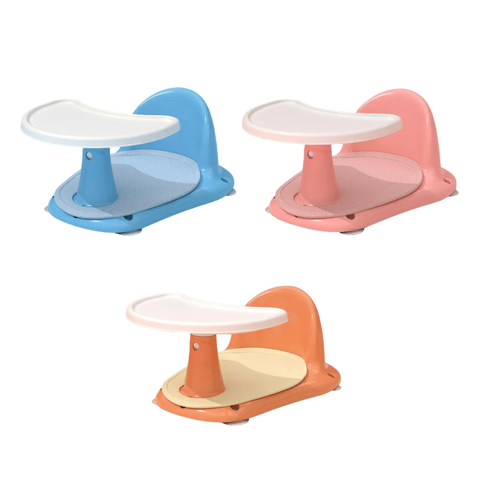 Shower Bath Seat Cartoon with Food Tray 4 Suction Cups Shower Stool Bath Chair Baby Bath Seat for 6-18 Months Kids Newborn Baby
Shower Bath Seat Cartoon with Food Tray 4 Suction Cups Shower Stool Bath Chair Baby Bath Seat for 6-18 Months Kids Newborn Baby