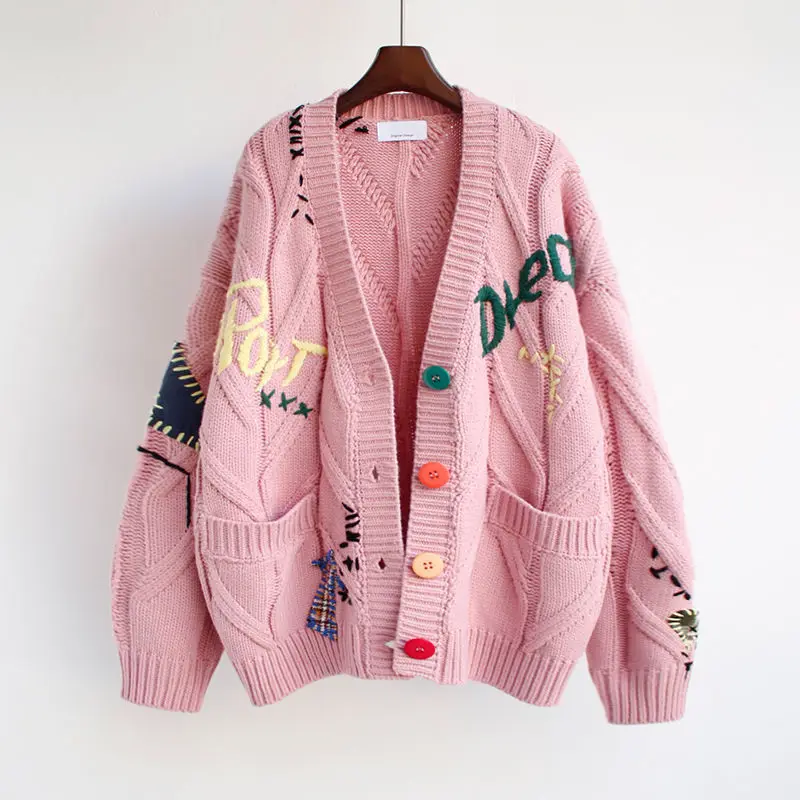 2020 autumn and winter new women's casual cardigan sweater women fashion jacket loose knitted sweater autumn top
2020 autumn and winter new women's casual cardigan sweater women fashion jacket loose knitted sweater autumn top