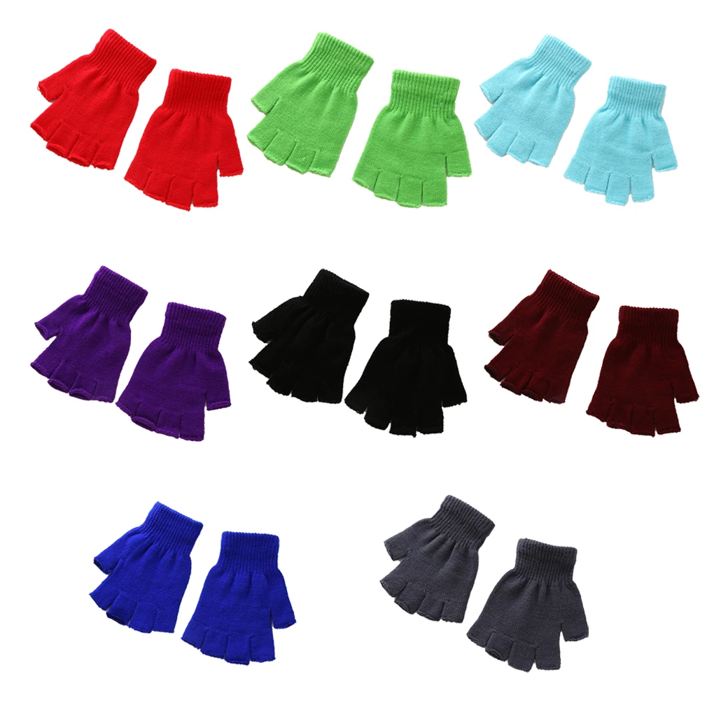 1 Pair Fingerless Gloves Stylish Half Finger Cover Comfortable Fingers Warmers Knitted Hand Covers for Outdoor Grey
1 Pair Fingerless Gloves Stylish Half Finger Cover Comfortable Fingers Warmers Knitted Hand Covers for Outdoor Grey