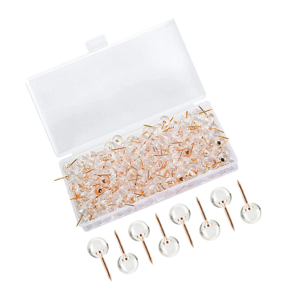 50 Pcs Multi-function Thumbtacks Compact Spherical Small Plastic Ball Shaped Pushpins
50 Pcs Multi-function Thumbtacks Compact Spherical Small Plastic Ball Shaped Pushpins