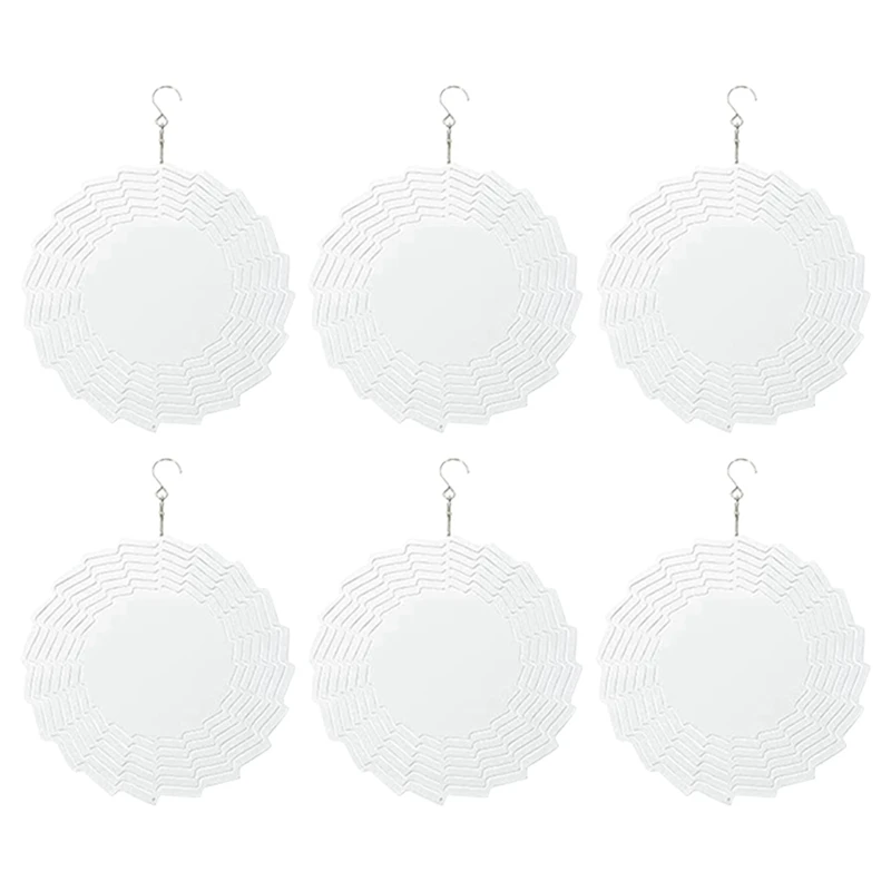 6Pcs Sublimation Wind Spinner Blanks 3D Wind Spinners Hanging Wind Spinners For Outdoor Garden Decoration A 8 Inch
6Pcs Sublimation Wind Spinner Blanks 3D Wind Spinners Hanging Wind Spinners For Outdoor Garden Decoration A 8 Inch