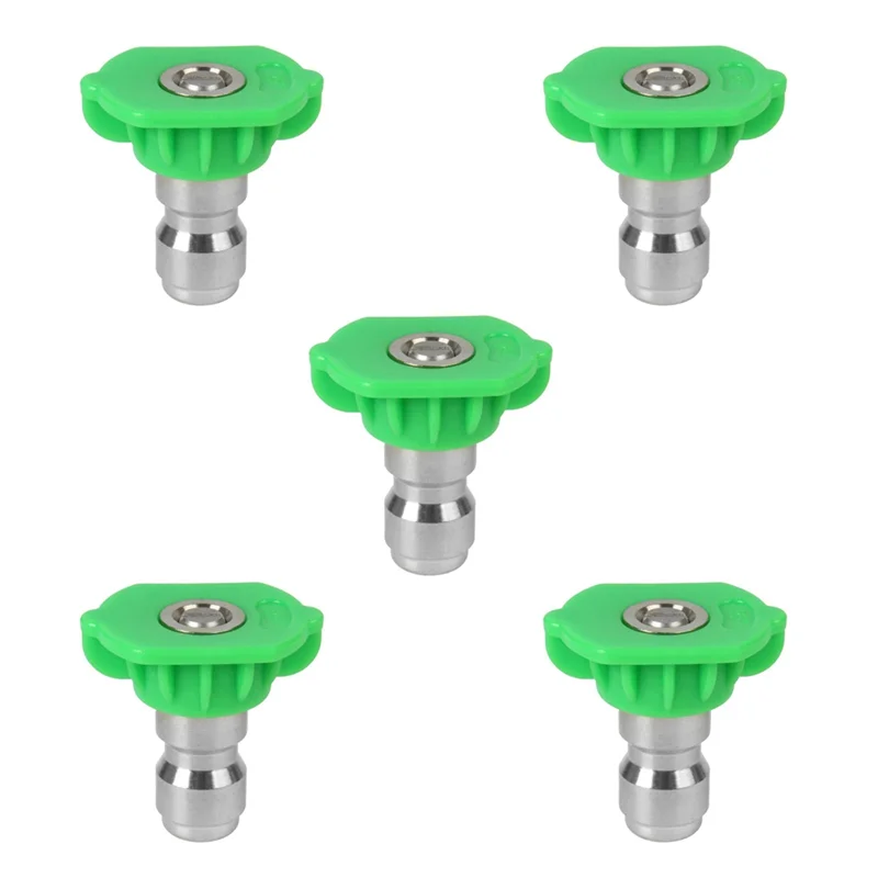Pressure Washer Spray Nozzle Tip Set, Replacement Sprayer Nozzle Tips for Pressure Washers Accessories,5Pack (Green)
Pressure Washer Spray Nozzle Tip Set, Replacement Sprayer Nozzle Tips for Pressure Washers Accessories,5Pack (Green)