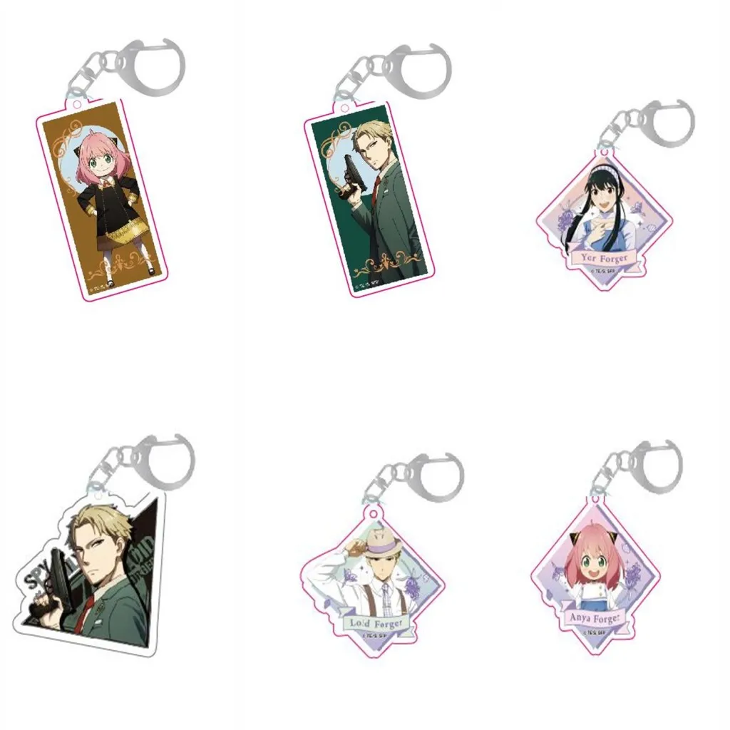 Anime SPY×FAMILY Yor Forger Loid Forger Twilight Acrylic Keyrings Student School Bag Itabag Toys Keychain Collection Pendant
Anime SPY×FAMILY Yor Forger Loid Forger Twilight Acrylic Keyrings Student School Bag Itabag Toys Keychain Collection Pendant