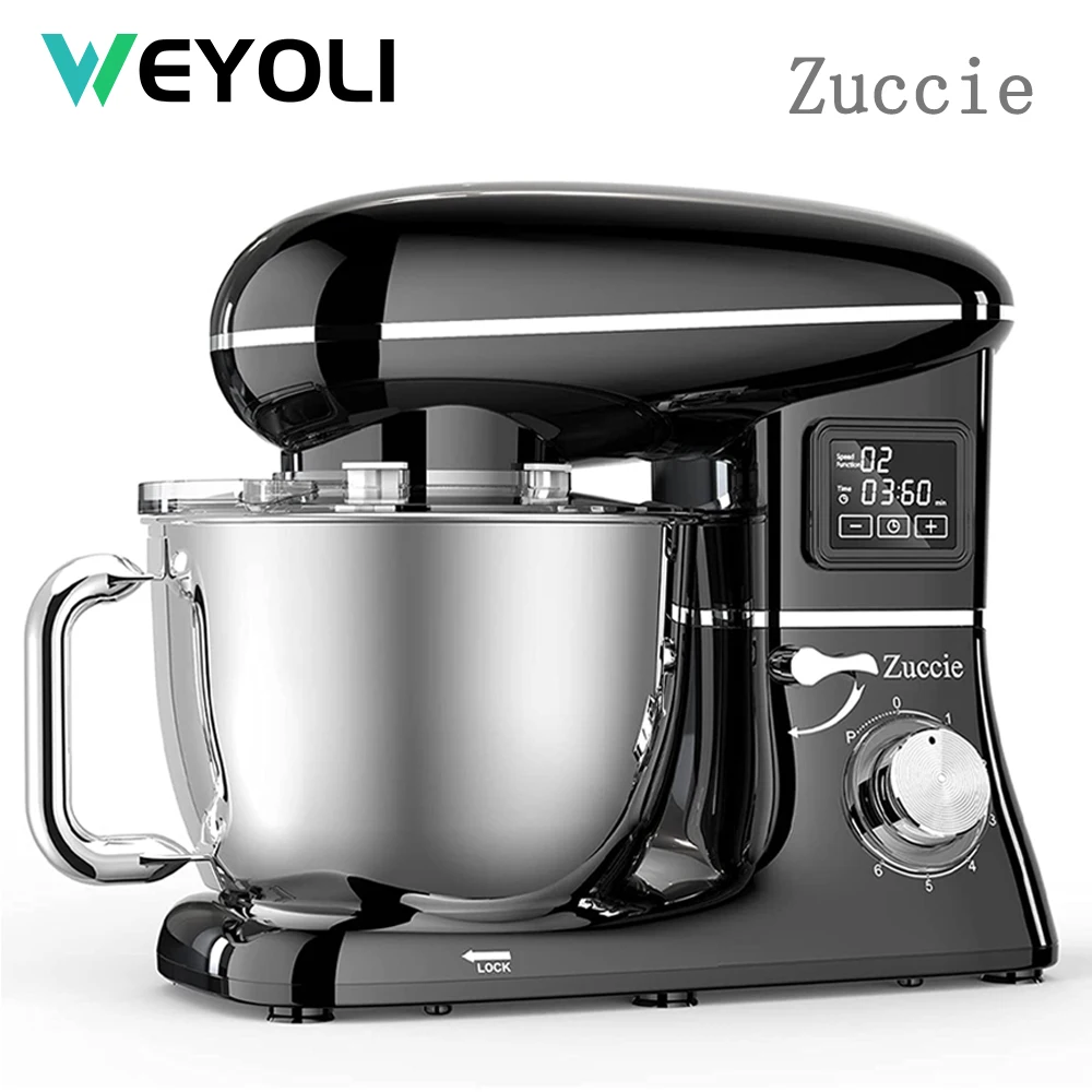 WEYOLI 6.5L Stand Mixer 1500W Food Mixers Kitchen Appliances Supplies Household Cooking Food Preparation Mixer
WEYOLI 6.5L Stand Mixer 1500W Food Mixers Kitchen Appliances Supplies Household Cooking Food Preparation Mixer