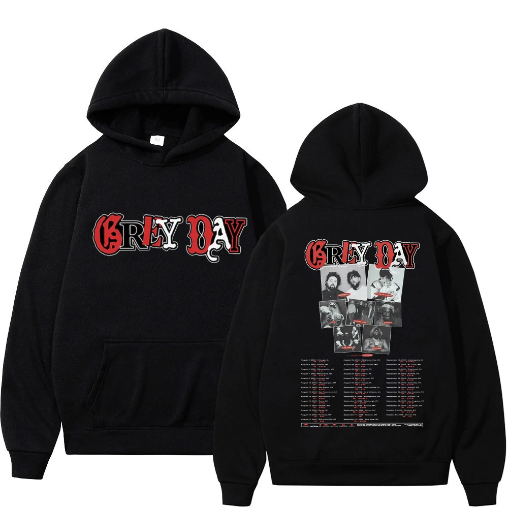Rapper $uicideboy$ Grey Day Tour Double-sided Print Hoodie Suicideboys Hip Hop Gothic Vintage Sweatshirt Men's Oversize Hoodies
Rapper $uicideboy$ Grey Day Tour Double-sided Print Hoodie Suicideboys Hip Hop Gothic Vintage Sweatshirt Men's Oversize Hoodies