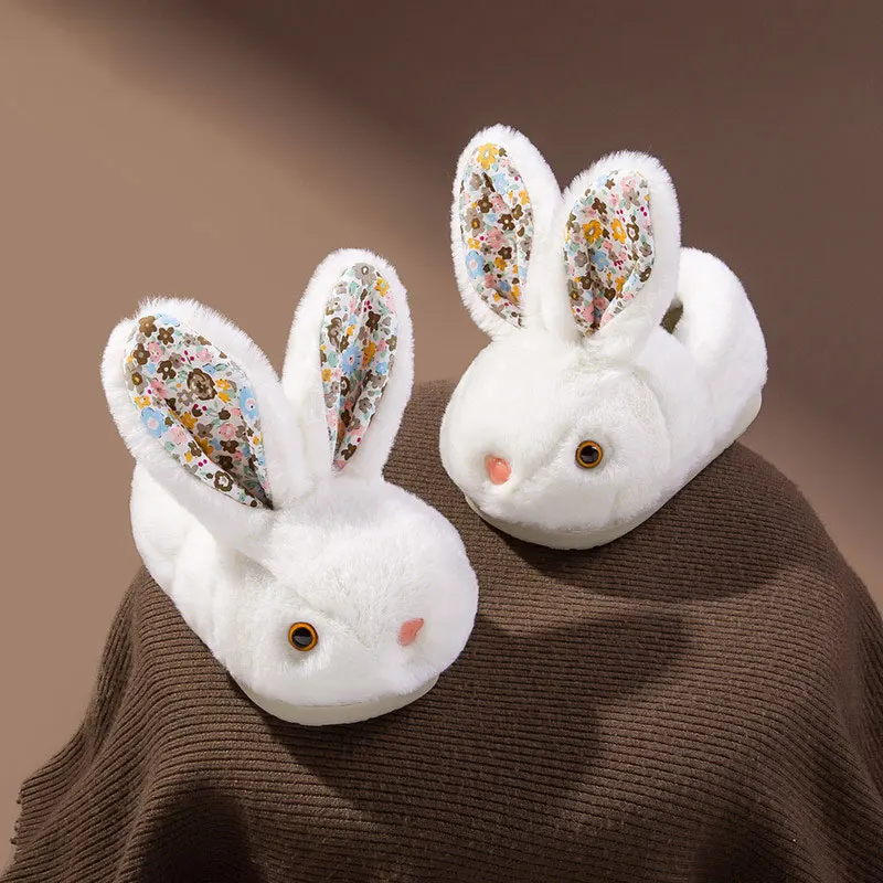 Cute Rabbit Winter Slippers Children's Fur Loafers Home Warm Shoes Kid Boy Slides Fluff Slippers Toddler Girls Bootie Slippers
Cute Rabbit Winter Slippers Children's Fur Loafers Home Warm Shoes Kid Boy Slides Fluff Slippers Toddler Girls Bootie Slippers