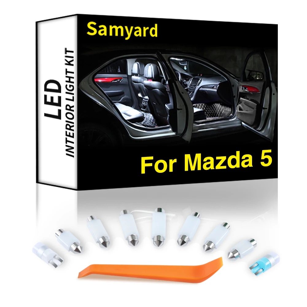 Ceramics 10Pcs Interior LED For Mazda 5 2006-2009 2010 2011 2012 2013 2014 2015 Canbus Car Indoor Dome Map Light Kit No Error
Ceramics 10Pcs Interior LED For Mazda 5 2006-2009 2010 2011 2012 2013 2014 2015 Canbus Car Indoor Dome Map Light Kit No Error