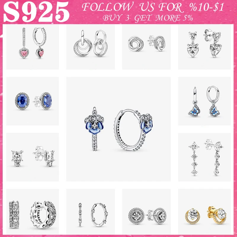 2022 New Fashion 925 Silver Pandora Earring Spring FlowersAsymmetrical Heart Hoop Earrings for Women Jewelry Gift For Girlfriend
2022 New Fashion 925 Silver Pandora Earring Spring FlowersAsymmetrical Heart Hoop Earrings for Women Jewelry Gift For Girlfriend