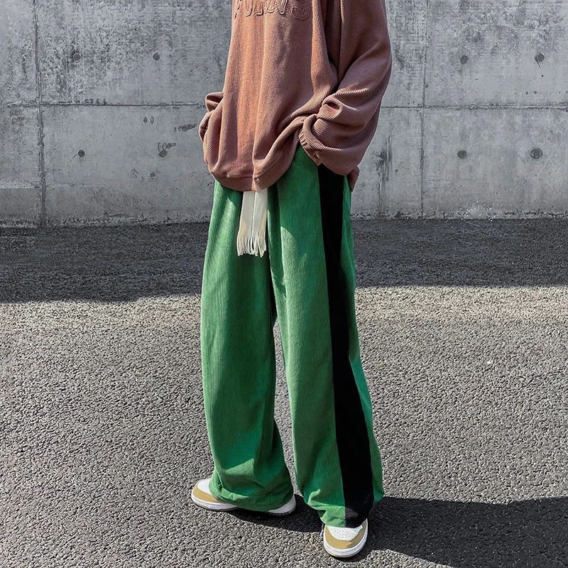 Autumn Corduroy Pants Men Fashion Oversized Wide Leg Pants Men Japanese Streetwear Hip Hop Loose Straight Pants Mens Trousers
Autumn Corduroy Pants Men Fashion Oversized Wide Leg Pants Men Japanese Streetwear Hip Hop Loose Straight Pants Mens Trousers