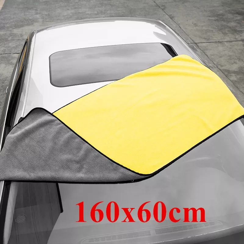 NEW2023 160x60CM Thick Plush Microfiber Towel Car Wash Accessories Super Absorbent Car Cleaning Detailing Cloth Auto Care Drying
NEW2023 160x60CM Thick Plush Microfiber Towel Car Wash Accessories Super Absorbent Car Cleaning Detailing Cloth Auto Care Drying